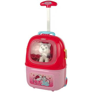 ست اسباب بازی مراقبت از سگ خانگی چمدانی Pet dog care set 2in1 -اسباب بازی